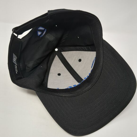 TaylorMade Strapback Golf Hat Black One Size Adjustable Embroidered Polyester - Picture 6 of 9